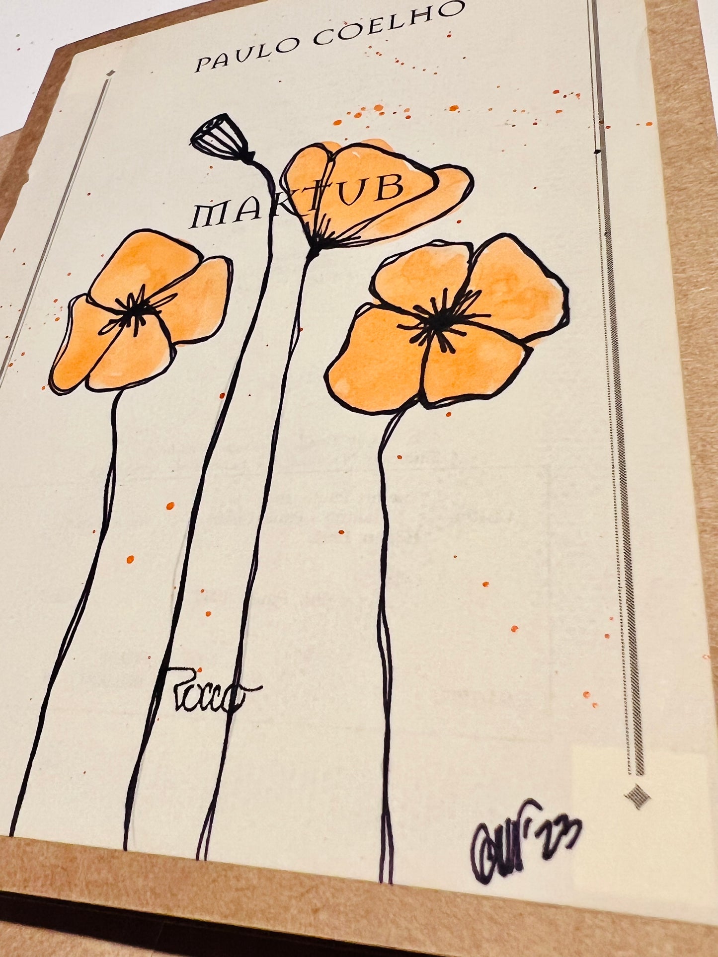 POPPY PAGES • “Orange”